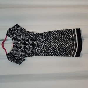 Black and White Dress